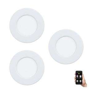 SET 3x corp de iluminat LED RGBW dimabil încastrat Eglo 33217 FUEVA LED/3W/230V imagine