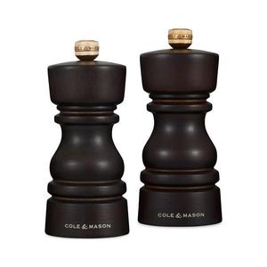 Set de râșnițe pentru sare și piper Cole&Mason LONDON 2 buc. 13 cm fag/maro imagine