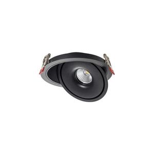 Spot LED încastrat LED/20W/230V 3000/4000/6400K d. 16, 5 cm negru imagine