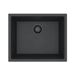 Chiuvetă de bucătărie ALVEUS 1150057 OMNI 55x45 cm negru mat imagine