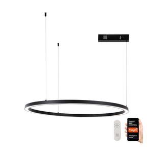 Lustră LED dimabilă pe cablu NEO 07215L FINO 60W/230V 80 cm negru Tuya + telecomandă imagine