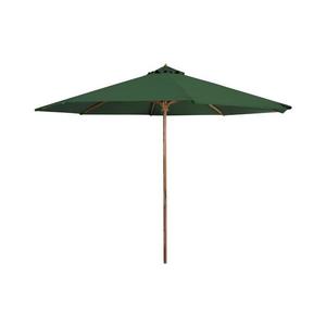 Umbrelă de soare Fieldmann d. 3 m verde/acacia imagine