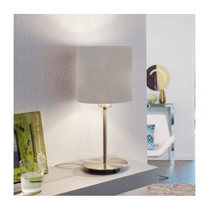 Lampă de masă Eglo 54745 ANADIA 1xE14/40W/230V taupe/crom mat imagine