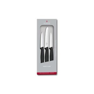 Set de cuțite de bucătărie pentru legume Victorinox 3 buc. negru imagine