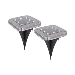 SET 2x corp de iluminat LED solar SOLAR LED/0, 8W/1, 2V IP44 Globo 33414Q-2 imagine