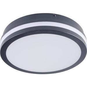 Plafonieră LED de exterior cu senzor 38790 BENO 12/18W/230V 3000/3500/4000K IP65 antracit imagine