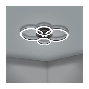 Plafonieră LED dimabilă Eglo 31769 PARRAPOS-Z LED/41W/230V negru imagine