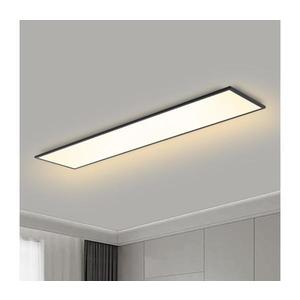 Plafonieră LED dimabilă Brilagi SLIMFRAME LED/58W/230V 120x30 cm negru + telecomandă imagine