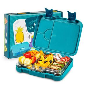 Klarstein Junior Lunchbox, 6 compartimente, 21, 3 x 15 x 4, 5 cm , fără BPA imagine
