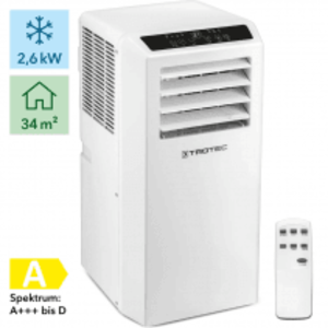 Resigilat - Aer conditionat portabil Trotec PAC 2610 S, Capacitate 9000 Btu, Debit 320mc/ora, Telecomanda, Display, Timer, Auto imagine