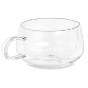 Cana pentru ceai cu perete dublu din borosilicat, 280 ml imagine
