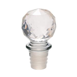 Capac pentru sticla, transparent cu bila, 8.5 x 3.5 x 14.5 cm imagine