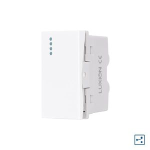 Modul Intrerupator Simplu Cap-Cruce Mecanic 1M LUXION, Standard Italian imagine