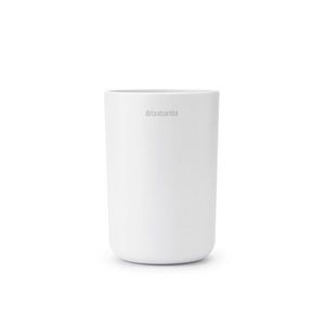 Suport periute si pasta de dinti, Brabantia, White, 7.6x7.6x11 cm, polipropilena, alb imagine