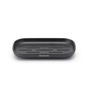 Savoniera, Brabantia, Dark Grey, 13.5x8.1x1.6 cm, polipropilena, gri inchis imagine