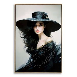 Tablou decorativ Dori -A, Mauro Ferretti, 62x92 cm, lemn de pin/canvas pictat si lacuit, multicolor imagine