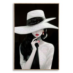 Tablou decorativ Marty -H, Mauro Ferretti, 62x92 cm, lemn de pin/canvas pictat si lacuit, multicolor imagine