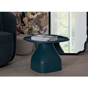 Masuta de cafea Gea, Mauro Ferretti, 48x48x38 cm, plastic, albastru imagine