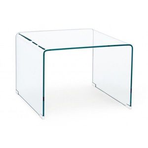 Masuta de cafea, Iride Square, Bizzotto, 60x60x43 cm, sticla imagine