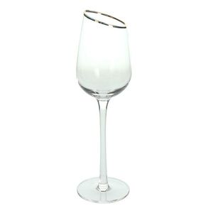 Set 6 pahare Margot, Andrea Fontebasso, 200 ml, sticla, auriu/transparent imagine
