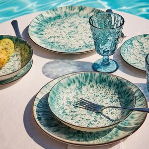 Serviciu de masa 18 piese Madison Kalos, Tognana, portelan, multicolor imagine