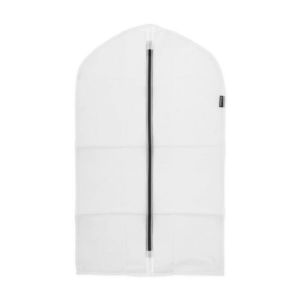 Set 2 huse pentru haine, Brabantia, Clothes Cover, 60x100 cm, nailon, transparent/gri imagine