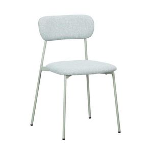 Scaun Inka, Bizzotto, 45x49x78 cm, otel/poliester, verde imagine