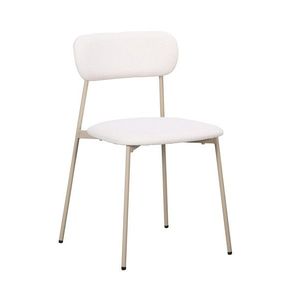 Scaun Inka, Bizzotto, 45x49x78 cm, otel/poliester, grej imagine