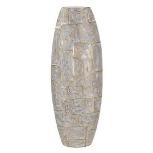 Mauro Ferretti Eclips Tower Vaza cm 25, 5X12, 5X69, 5 | Aosom Romania imagine