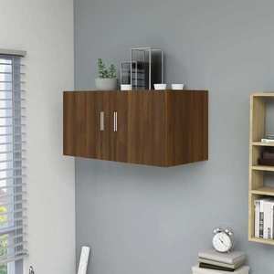 vidaXL Dulap de perete, stejar maro, 80x39x40 cm, lemn prelucrat imagine