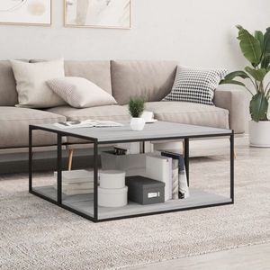 vidaXL Rafturi de perete, 4 buc., gri sonoma, 80x40x1, 5 cm, lemn imagine