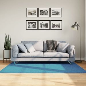 vidaXL Covor „OVIEDO”, fire scurte, turcoaz, 120x170 cm imagine