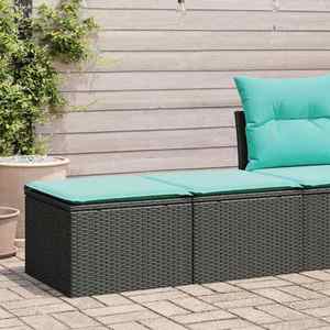 vidaXL Set mobilier de grădină cu perne, 2 piese poliratan/lemn acacia imagine