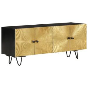 vidaXL Dulap TV 110x30x45 cm, lemn masiv de mango imagine