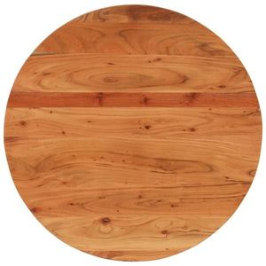 vidaXL Blat de masă rotund, Ø90x3, 8 cm, lemn masiv de acacia imagine