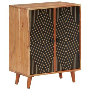 vidaXL Servantă, 60x35x74 cm, lemn masiv de acacia imagine
