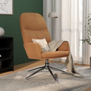 vidaXL Scaun de relaxare, gri taupe, piele întoarsă artificială imagine