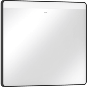 Oglinda Hansgrohe Xarita Lite Q 80x70cm iluminare LED orizontala senzor negru mat imagine