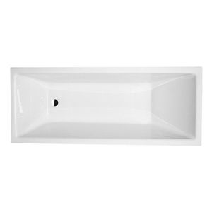 Cada baie rectangulara Roca Nolah 180x80cm acril alb imagine
