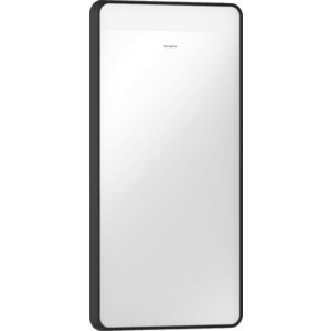 Oglinda Hansgrohe Xarita Lite Q 36x70cm iluminare LED orizontala negru mat imagine