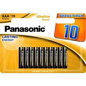 Set baterii alcaline Panasonic LR03APB/10BW, 10buc imagine