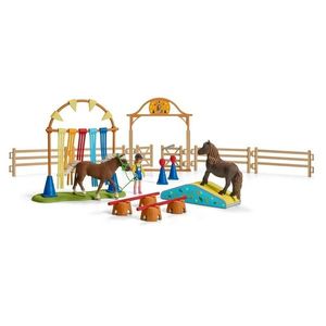 Antrenament de agilitate pentru ponei Schleich 42481 imagine