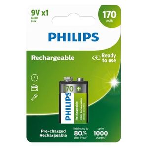 Baterie reîncărcabilă Philips 9 V imagine