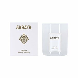 Sabaya Lumânare de soia Black ochidea, 175 g imagine