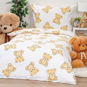 Lenjerie de pat din bumbac 4Home Teddies , 140 x200 cm, 70 x 90 cm, 140 x 200 cm, 70 x 90 cm imagine