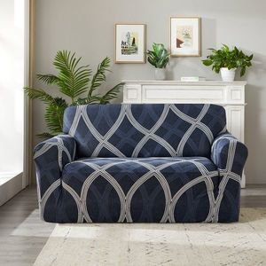 Husă elastică de canapea 4Home Elegant albastru , 190-230 cm + față de pernă gratis, 190-230 cm imagine