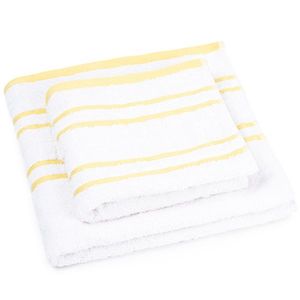 Set de prosoape Snow, galben, 50 x 100 cm, 70 x 140 cm imagine