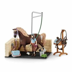 Schleich Boxă de spălat, cu accesorii, 24, 5 x 19 x 6, 6 cm imagine