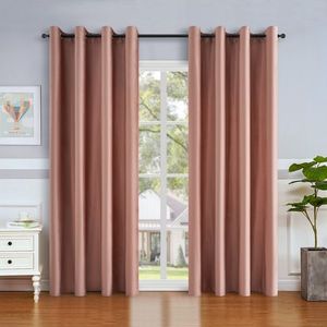 Draperie blackout 4Home Manila roz , 150 x 250 cm, roz imagine