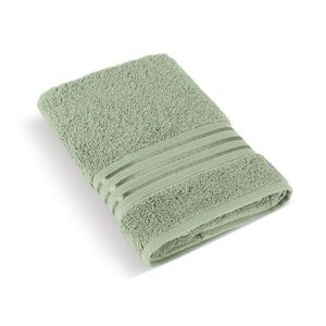 Prosop frotir Bellatex colecția Linie verde, 50 x 100 cm, verde, 50 x 100 cm imagine
